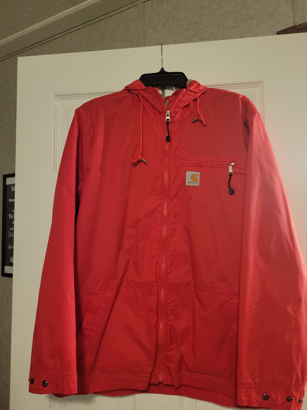 Carhartt Women's Rockford Windbreaker Rain Jacket In Red